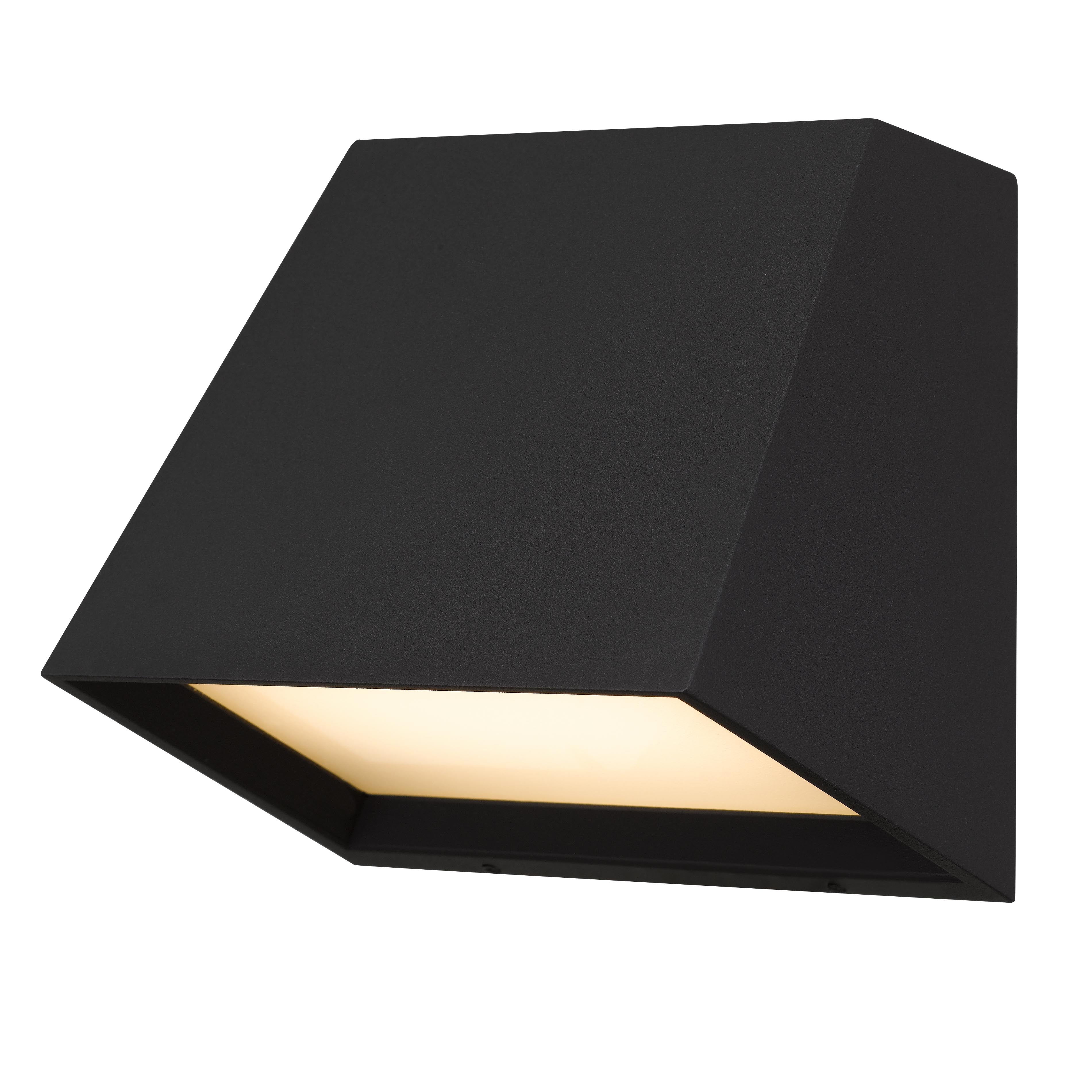 Jandcase 6in LED Wall Sconce 12W 548LM 3CCT Dimmable Modern Indoor Wall Light Sand Blast Glass cETLus Certified