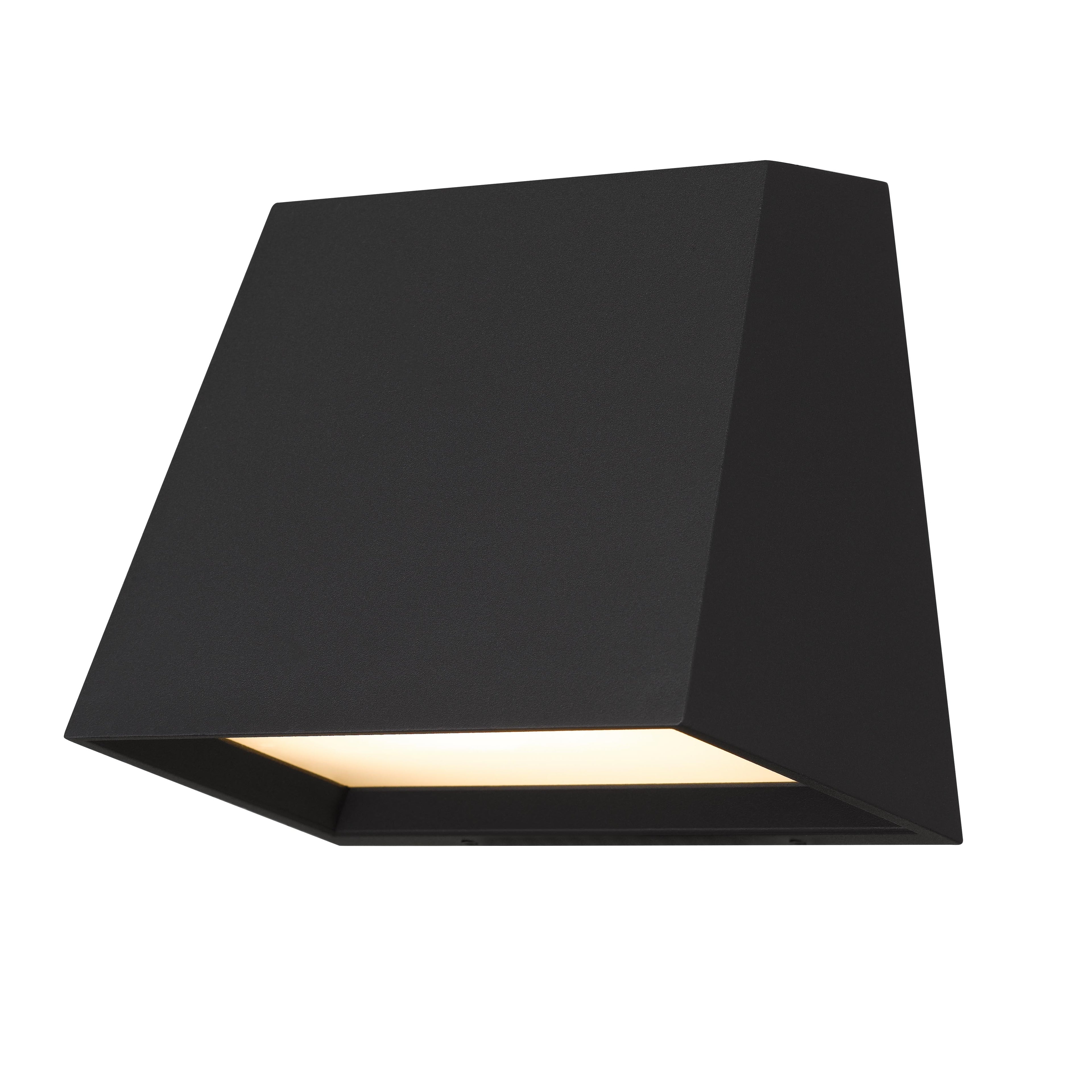 Jandcase 6in LED Wall Sconce 12W 548LM 3CCT Dimmable Modern Indoor Wall Light Sand Blast Glass cETLus Certified
