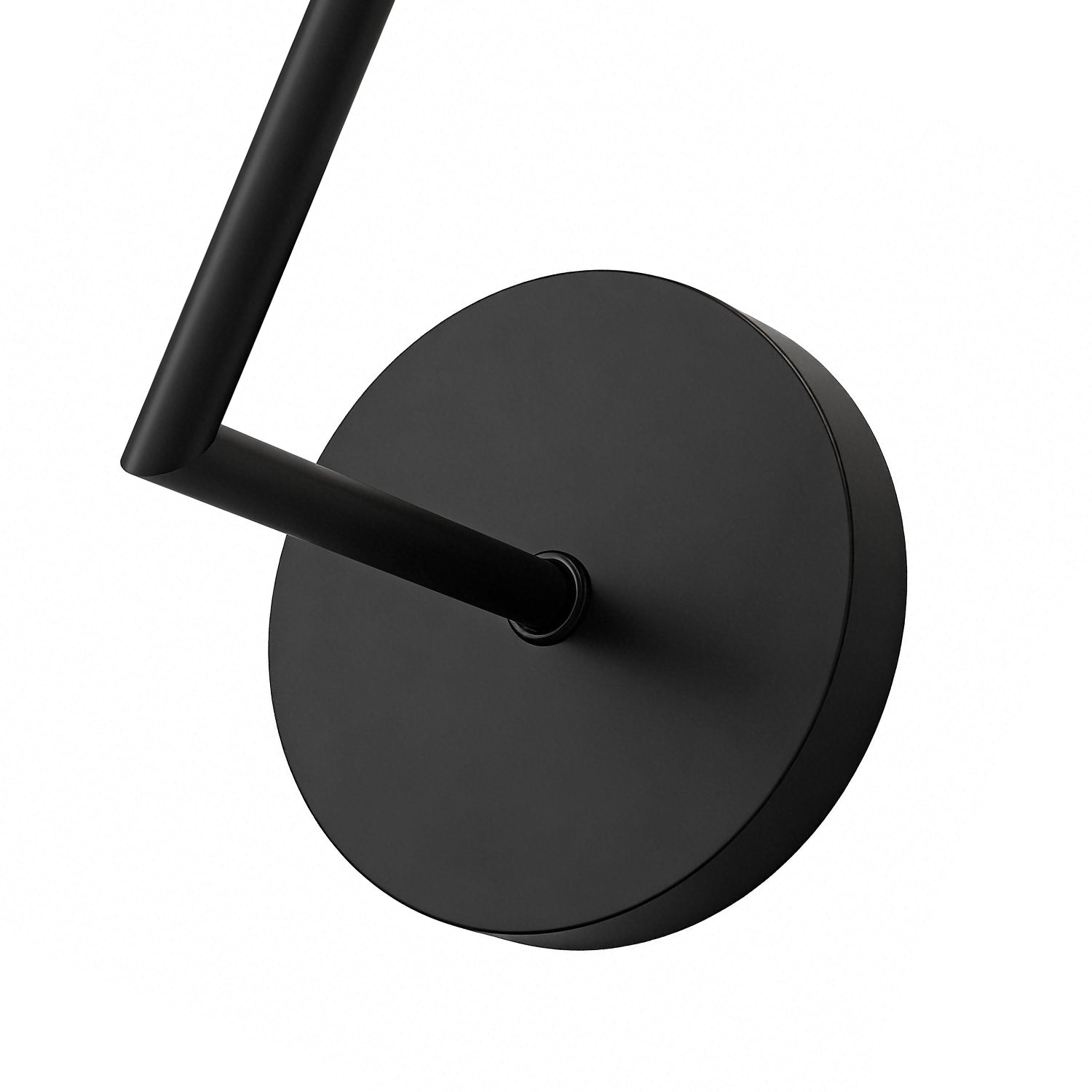 Jandcase 2-Pack Wall Sconces with Fabric Shade, E26 Base, Matte Black, Remote Control RGBCW Dimmable Indoor Lighting