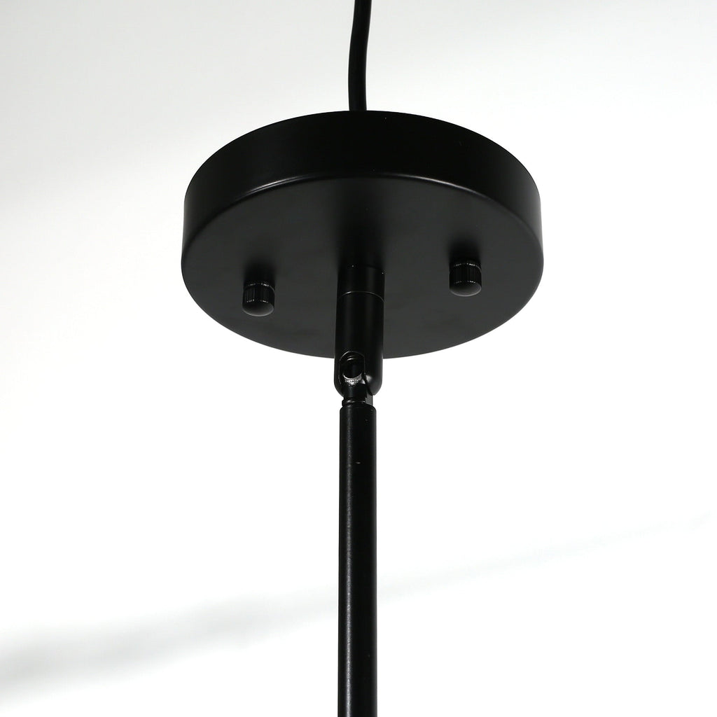 Jandcase 6-Light Black Gold Branch Chandelier ETL Certified Modern Ceiling Pendant Light E12