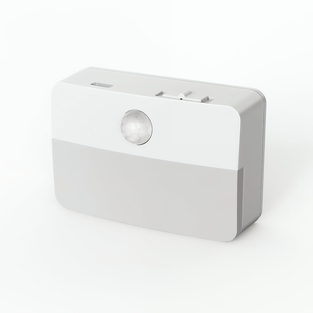 Jandcase 0.6W Motion Sensor Night Light, Warm White 3000K, Magnetic & 3M Adhesive Mount, Auto ON/OFF, Bedroom & Hallway Lighting