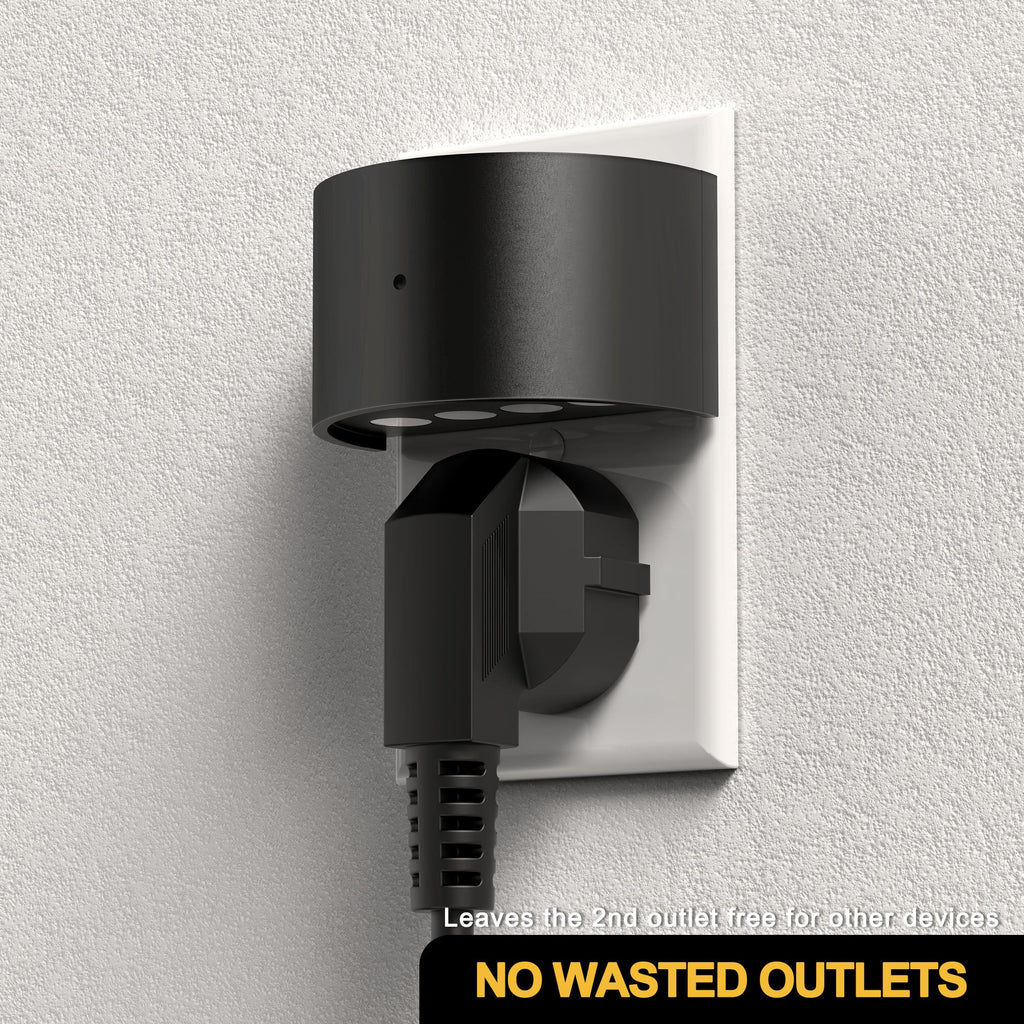Jandcase 4-Pack 0.5W Plug-in Night Light with Photo Sensor, Semi-Arc Up & Down Wall Light, 3000K Warm White