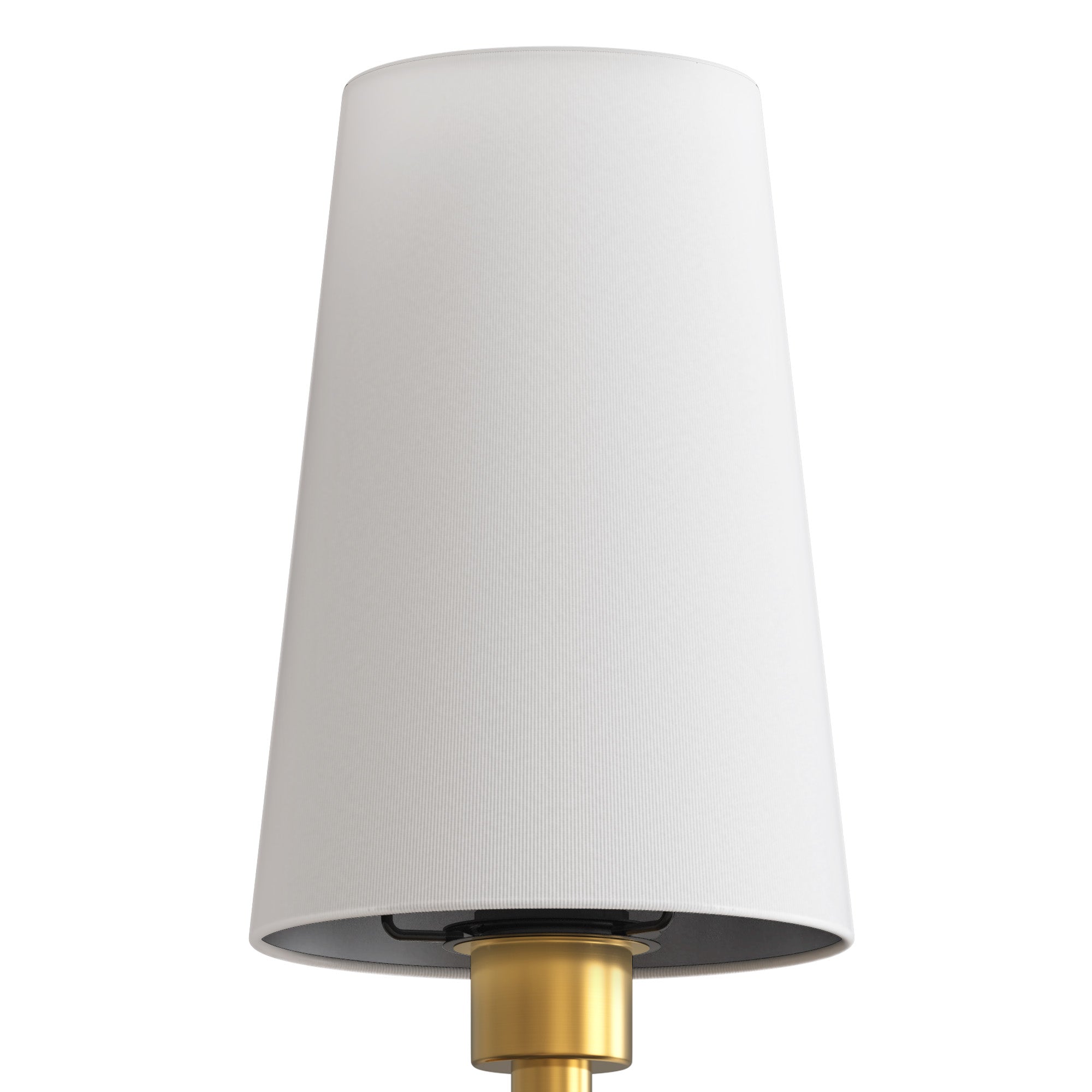 6.3 in. 2?Pack Traditional Copper Indoor Wall Sconce with E26 Socket and RGBCW Dimmable Fabric Shade for Bedroom