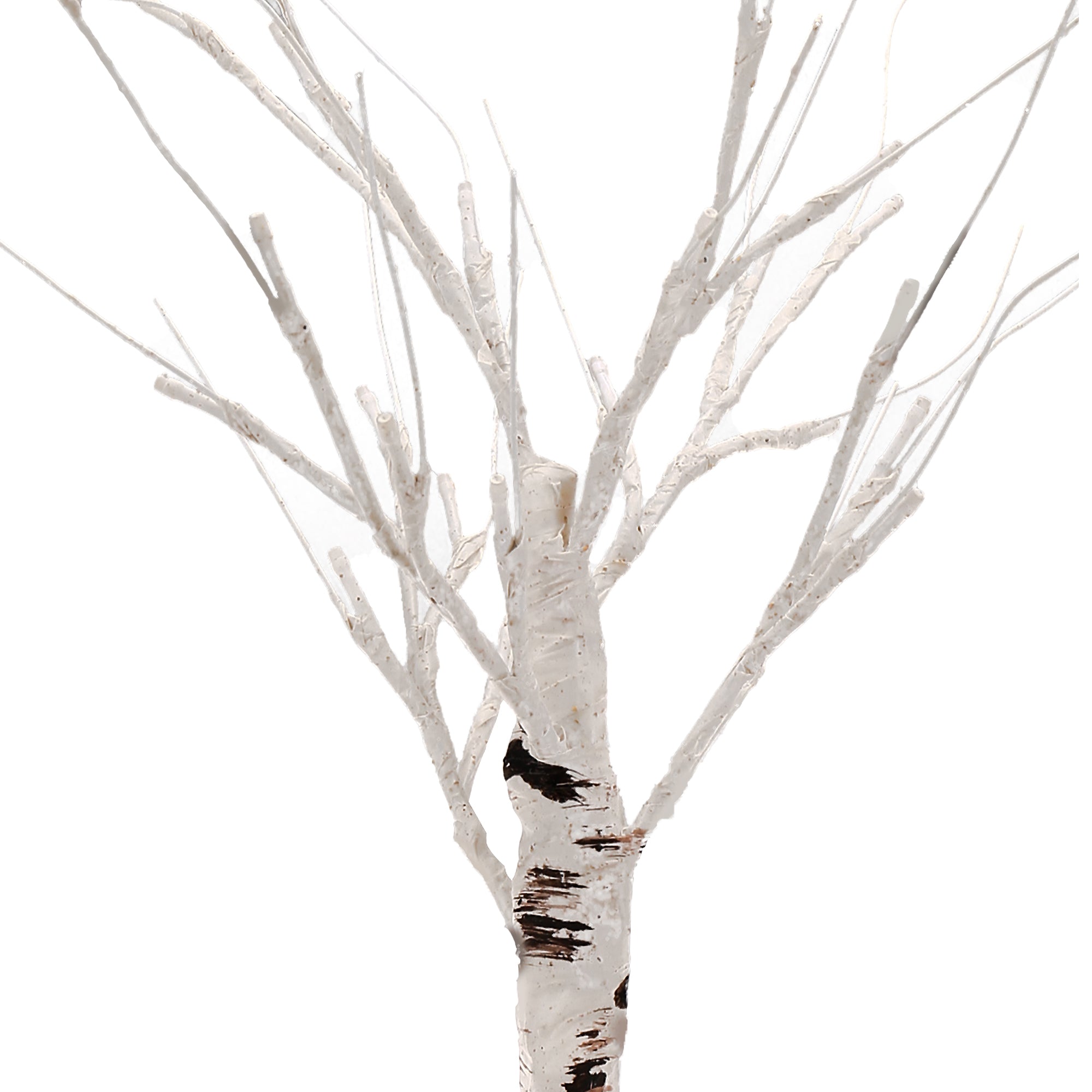 Jandcase 17.7in LED Birch Tree Light Warm White Tabletop Decorative Tree Lamp with Square Base for Bedroom Holiday D¨¦cor
