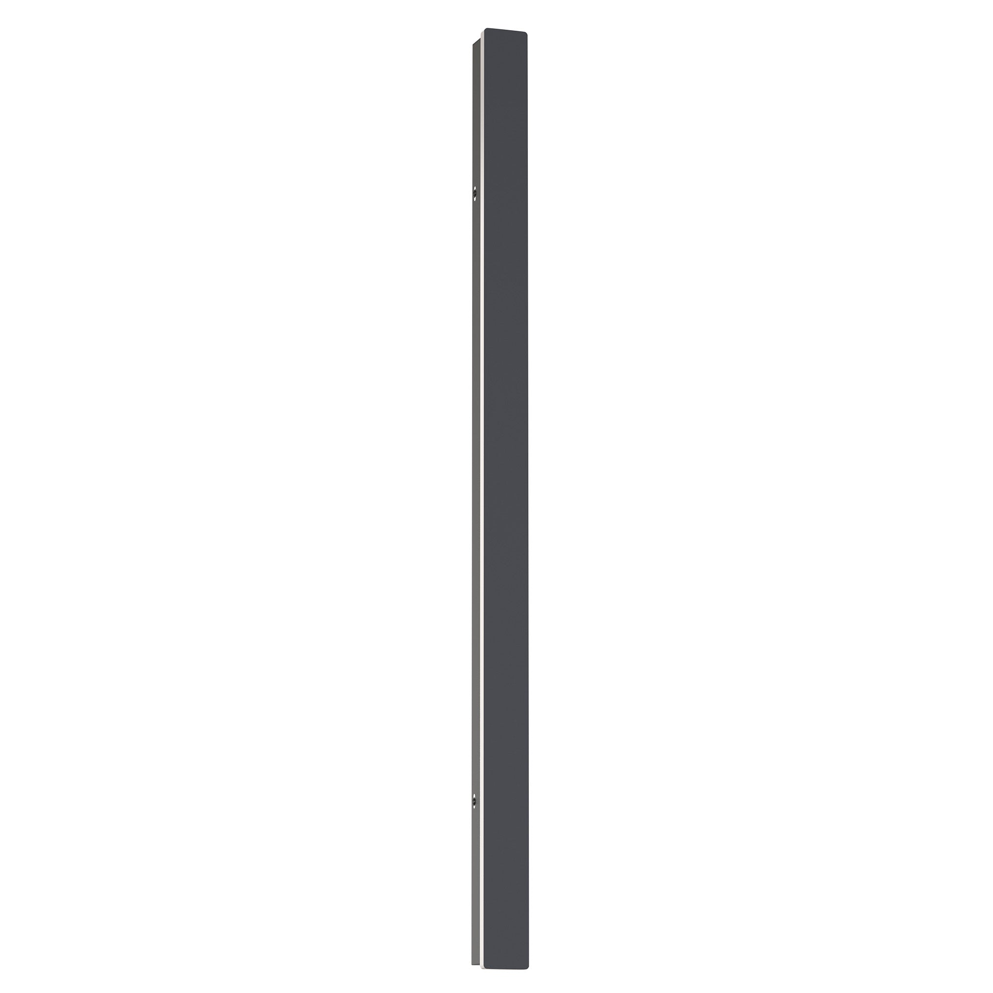 39 in. Black Linear LED Wall Lantern-20W, Waterproof, Warm White 3000K for Garden or Patios