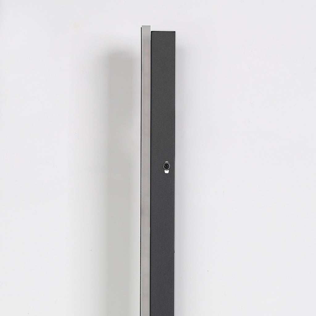 Jandcase 39.4in Outdoor LED Wall Light, IP67 Waterproof Linear Outdoor Wall Sconce, 3000K Warm Light 20W Exterior Wall Fixture 85-265V Black