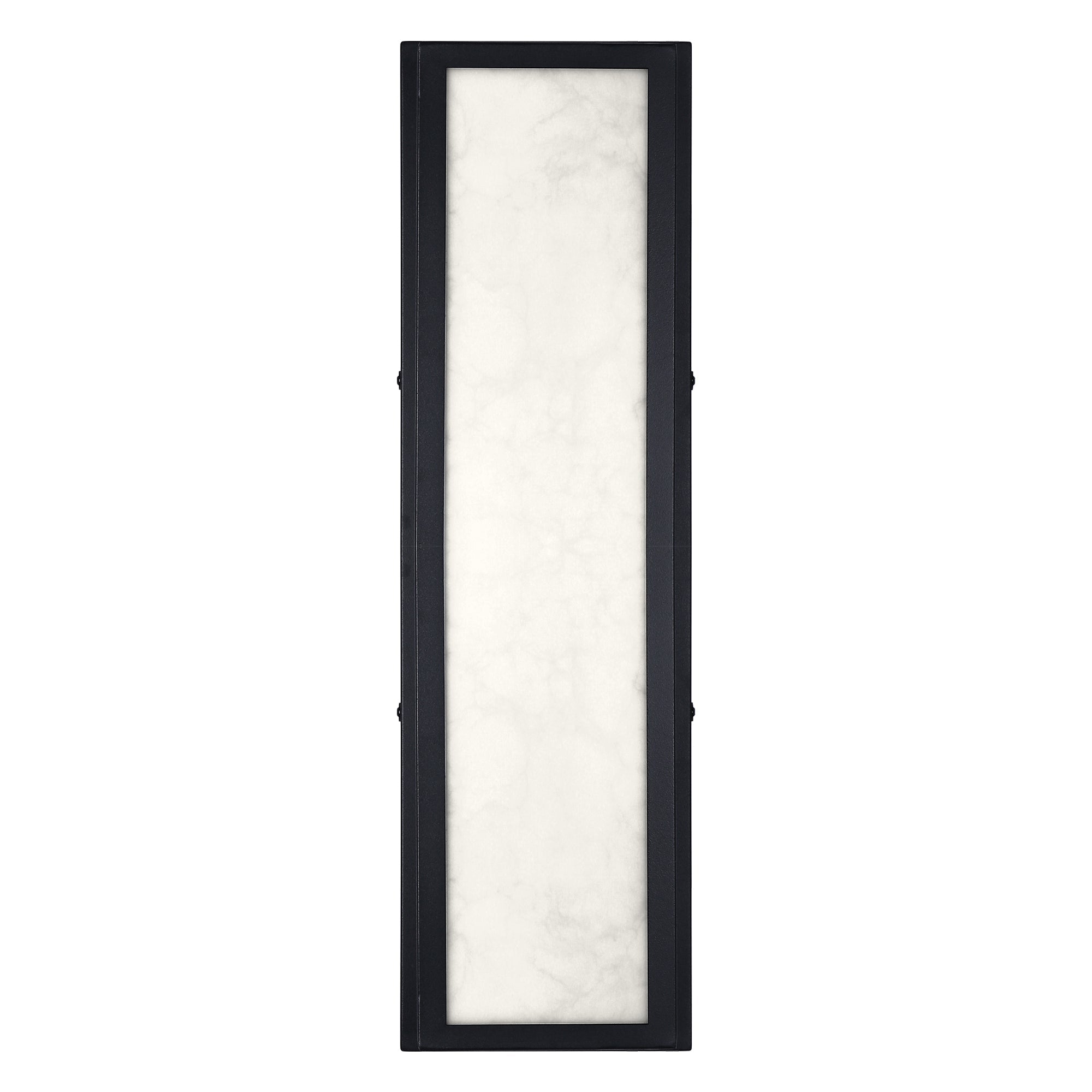Jandcase 24.8in LED Outdoor Wall Light 30W IP65 Waterproof Marble Resin Sconce 3000K Modern Exterior Fixture