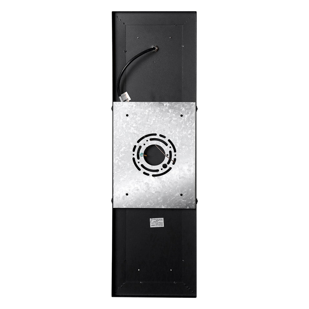 Jandcase 24.8in LED Outdoor Wall Light 30W IP65 Waterproof Marble Resin Sconce 3000K Modern Exterior Fixture