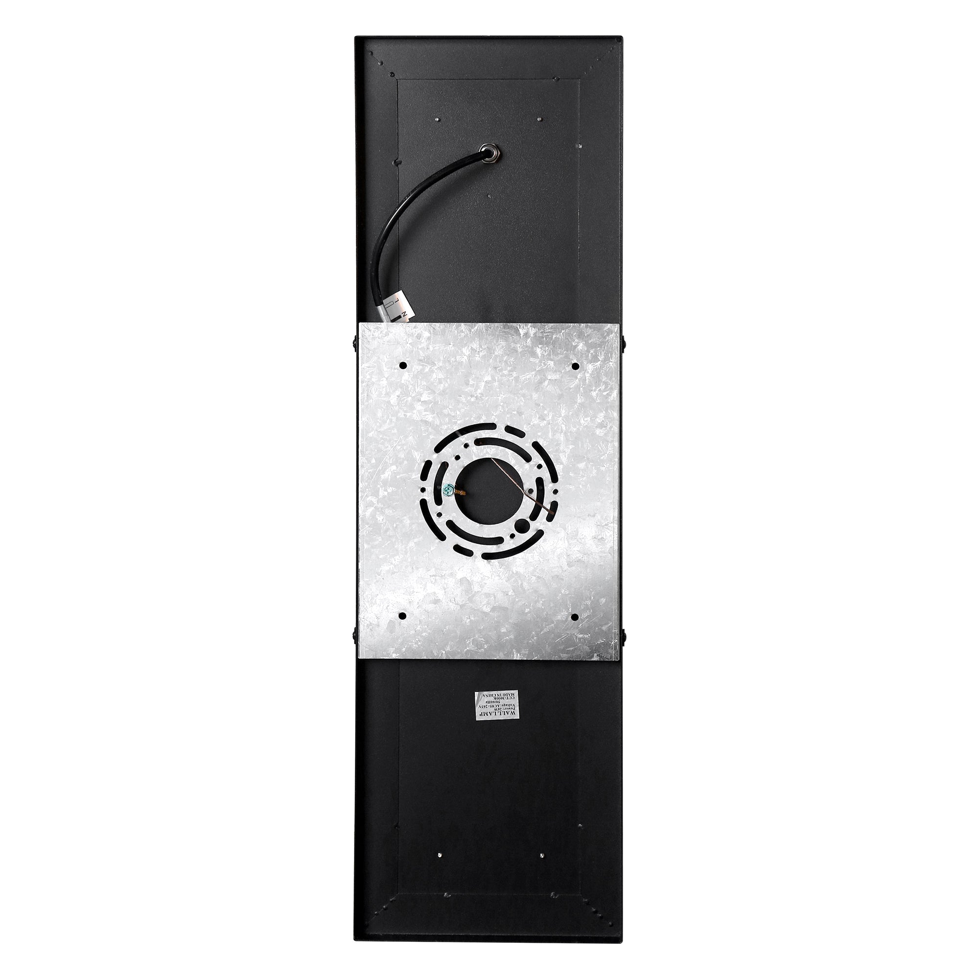 Jandcase 24.8in LED Outdoor Wall Light 30W IP65 Waterproof Marble Resin Sconce 3000K Modern Exterior Fixture