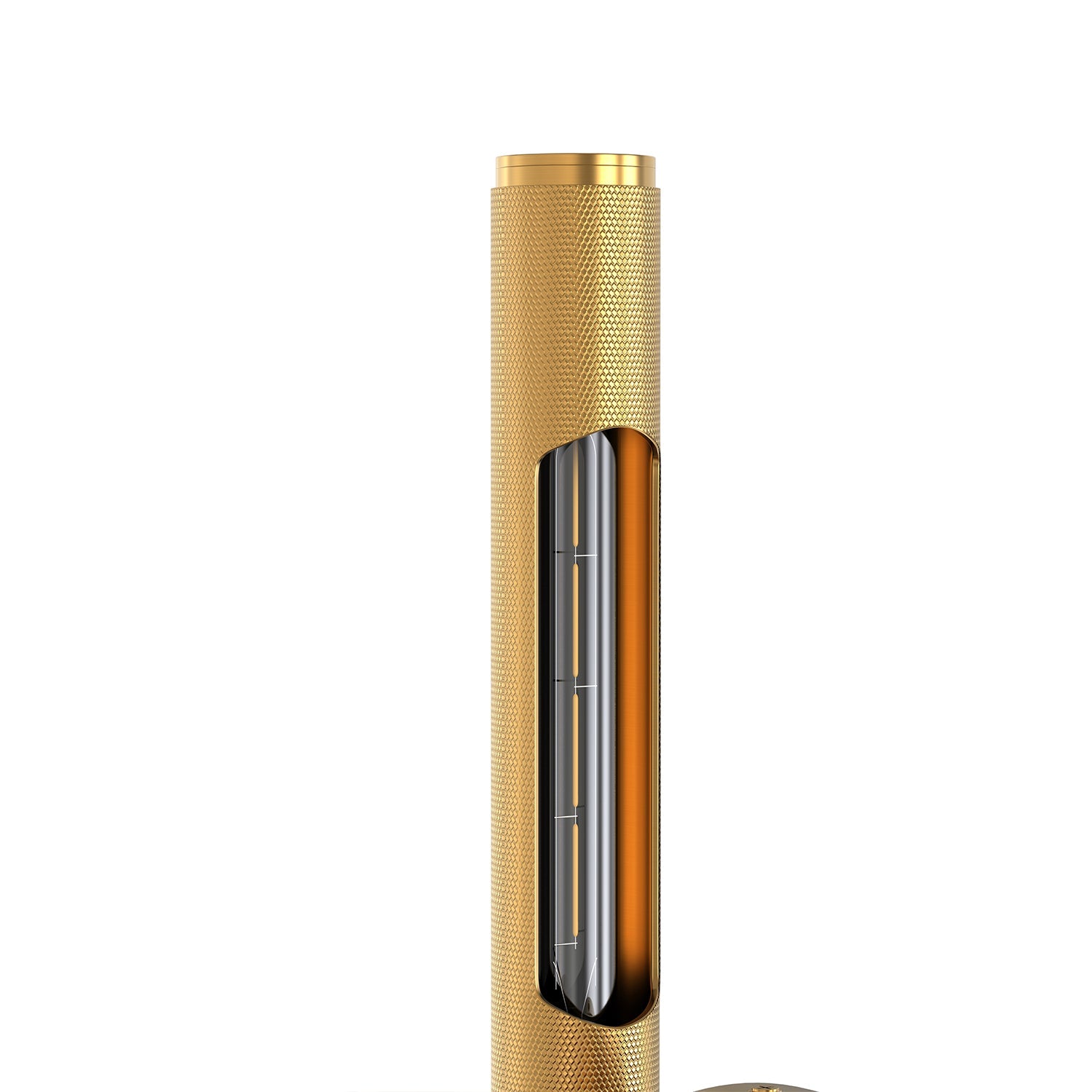 Jandcase 18.5 in. 2-Light Brass LED Wall Sconce with 3-Watt 2700K LED Bulbs for Entryway, Libraries E12 Bulbs Included