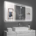JandcaseLED .LED Bathroom Mirror Anti-Fog Dimmable Vanity Light Modern Wall-Mount