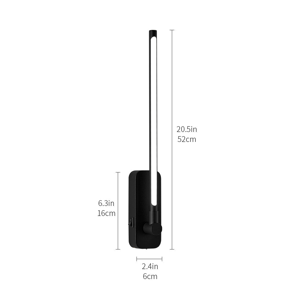 Jandcase Wireless LED Picture Light with Remote Control Magnetic Clip-On Wall Light 3CCT Dimmable Black Art Lighting Fixture for Bedroom Gallery Decor