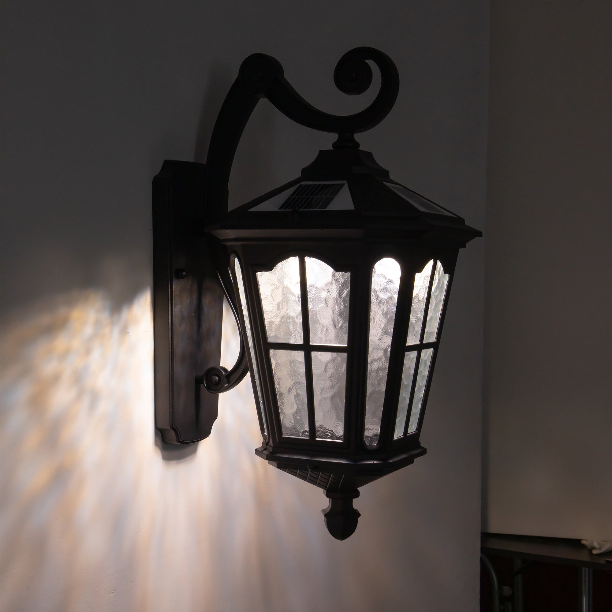 Jandcase Outdoor Wall Light IP65 Waterproof Aluminum LED Sconce 3000K-6000K Adjustable CCT Exterior Wall Lamp for Patio Porch Garden Gate Corridor